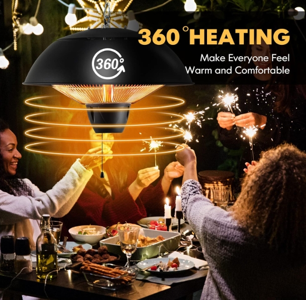 Waterproof heating table IP44