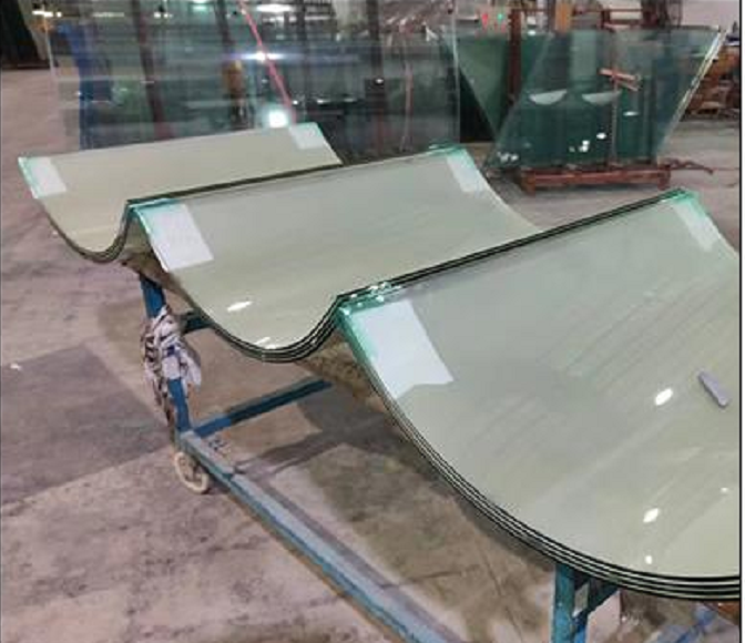 Glass score line heating lamp